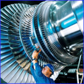 Tua bin hơi nước, máy phát điện